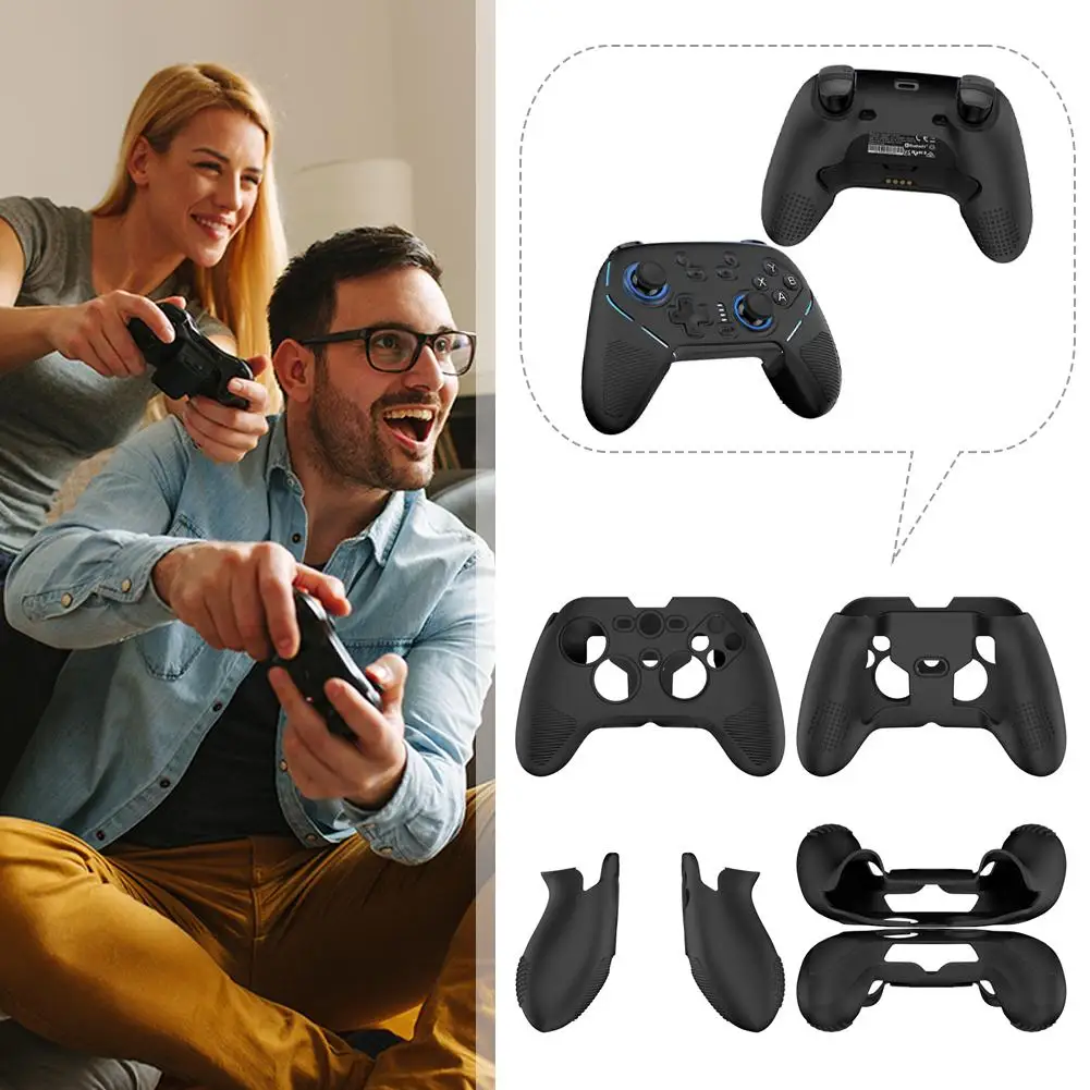 Funda protectora de silicona para GameSir Super Nova, anticaída, a prueba de polvo, lavable, controlador de juego, carcasa suave para GameSir Super Nova - imagen 5