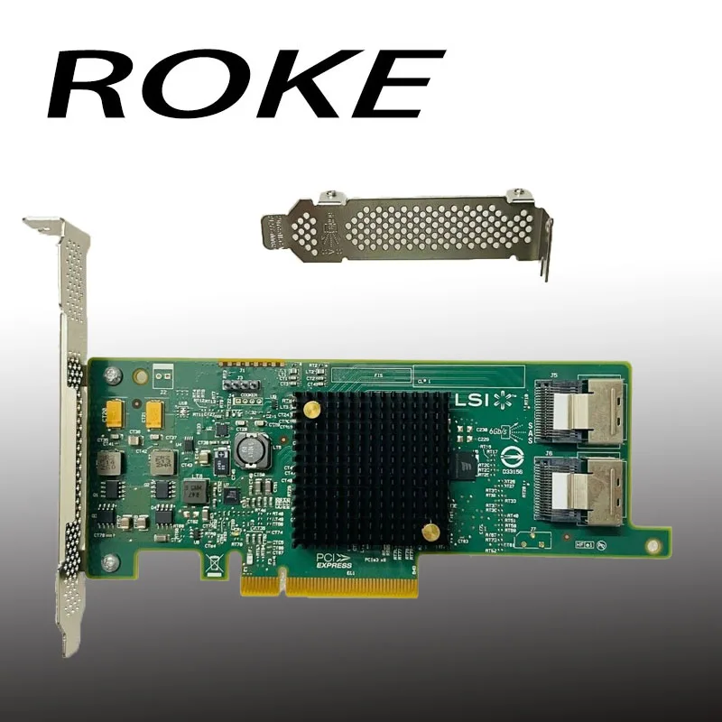 LSI 9207-8i 6Gbs SAS HBA P20 Modo TI para ZFS FreeNAS unRAID + 2* 8087 Cable SATA - imagen 2