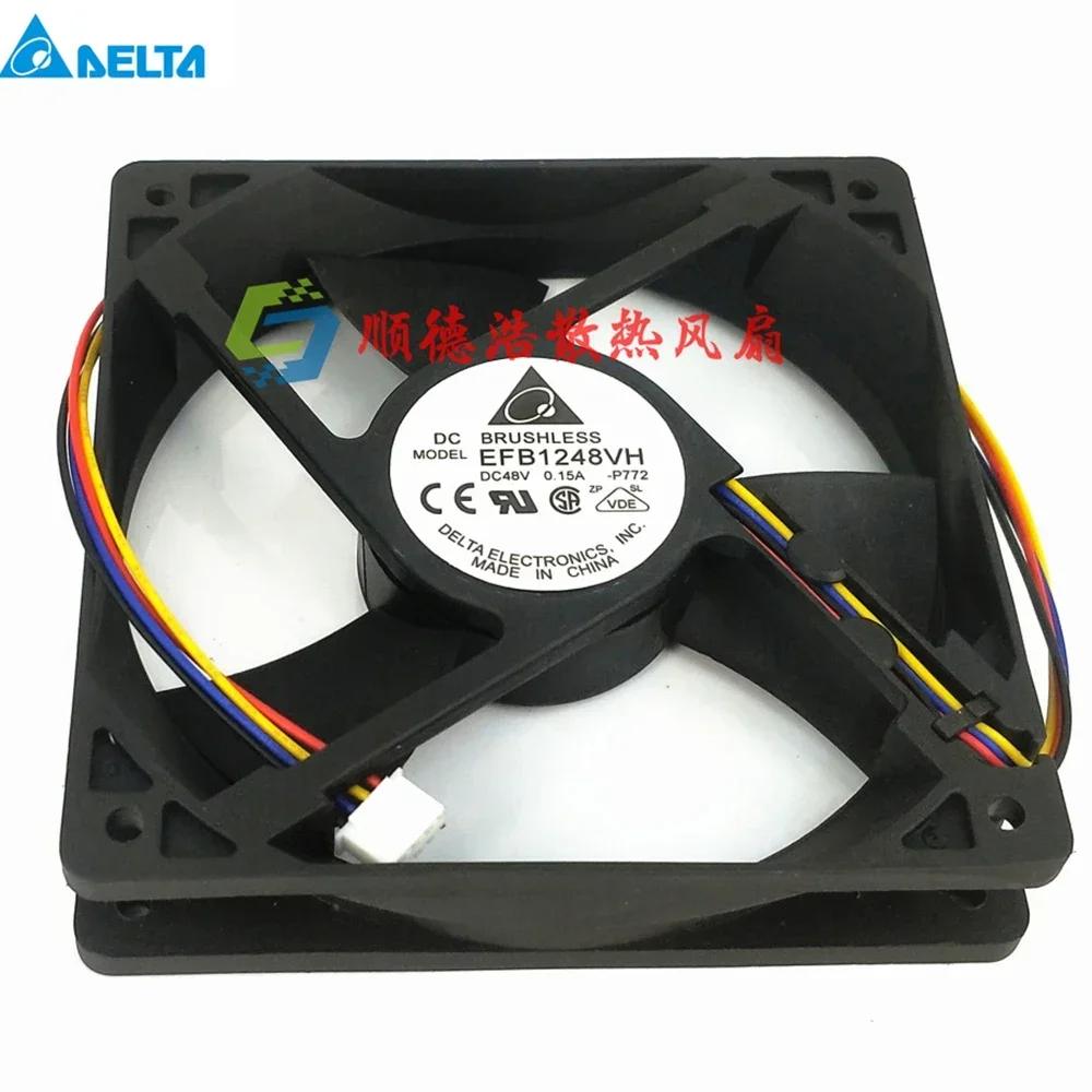 Delta EFB1248VH-R00 12025 48V 0.15A Ventilador con interruptor Huawei S8505 - imagen 4