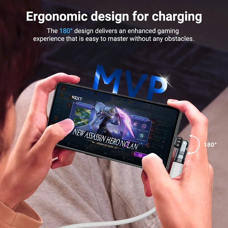 1 Uds PD240W USB C a tipo C adaptador OTG 540 rotación 5A convertidor de Cable de carga rápida para IPhone 16 MacBook Samsung Xiaomi portátil - imagen 4