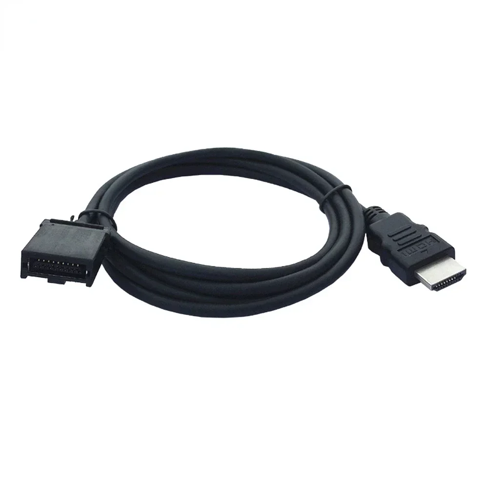 Carcasa ABS de membrana interior moldeada macho HDMI EM con enchufe a cable de conexión de alta definición montado en el coche versión HDMI AM1.4 - imagen 3