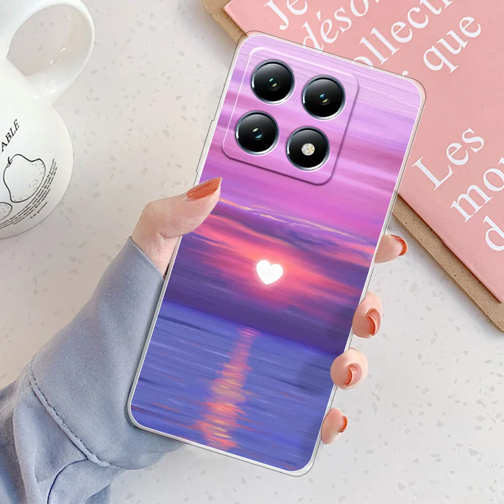 Funda para Xiaomi 14T Pro 5G 2024, carcasa a prueba de golpes, de silicona suave y transparente, Mi14T - imagen 5