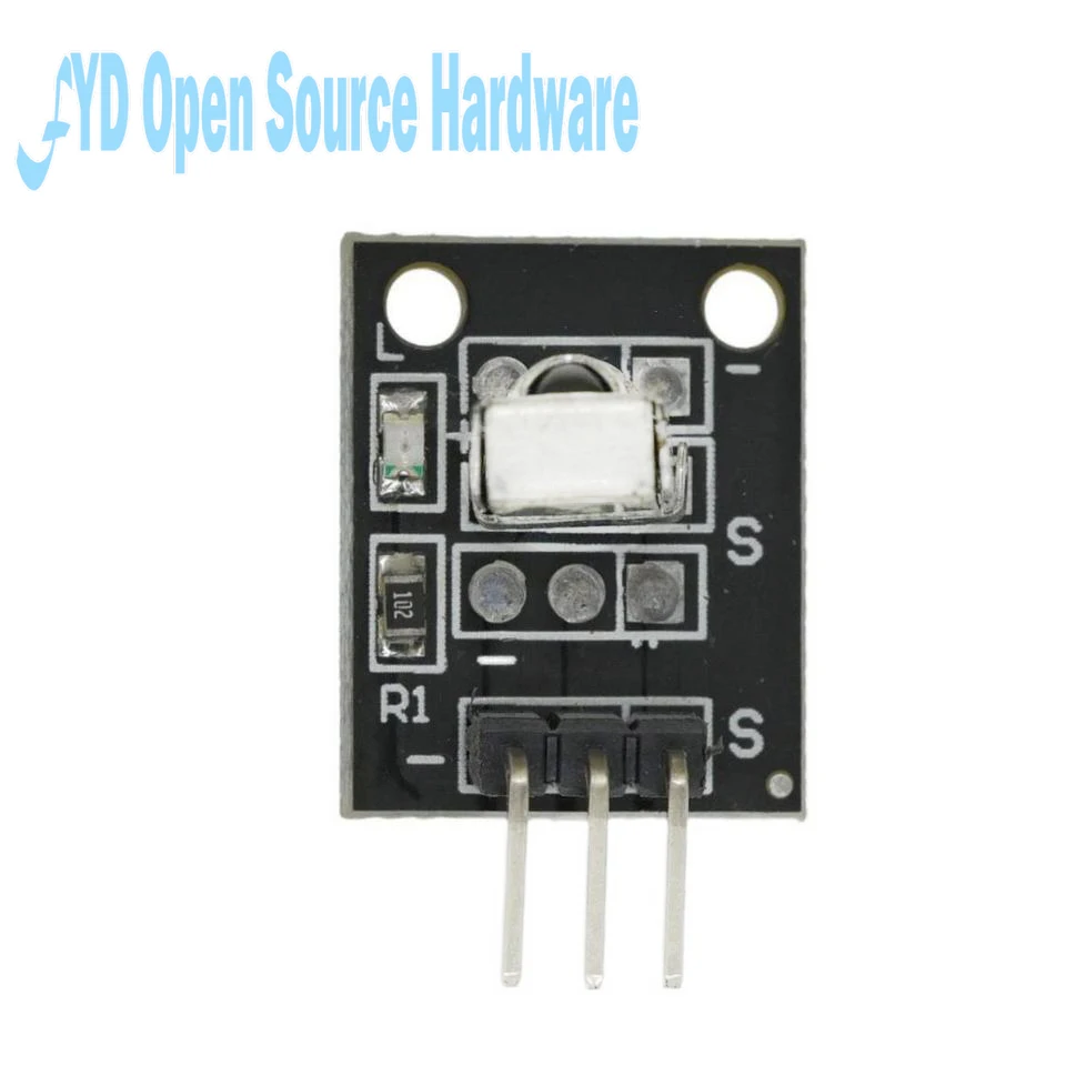 1-50PCS KY-022 Módulo receptor infrarrojo IR - Sensor de 3 pines 38kHz para Arduino, control remoto, proyectos electrónicos de bricolaje - imagen 2