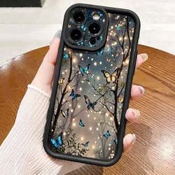 Funda Xiaomi Redmi Note – Diseño Mariposa Fluorescente Antigolpes