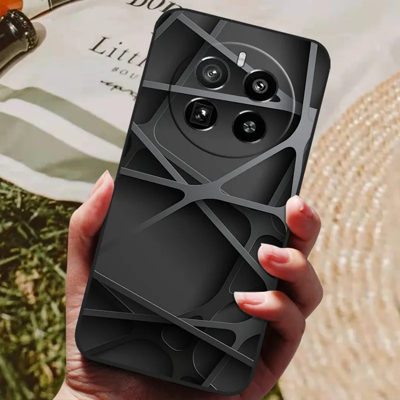 Funda trasera de silicona para Realme GT5 Pro 5G, carcasa protectora de lujo de 6,78 pulgadas para Realme GT5 Pro 5G - imagen 3