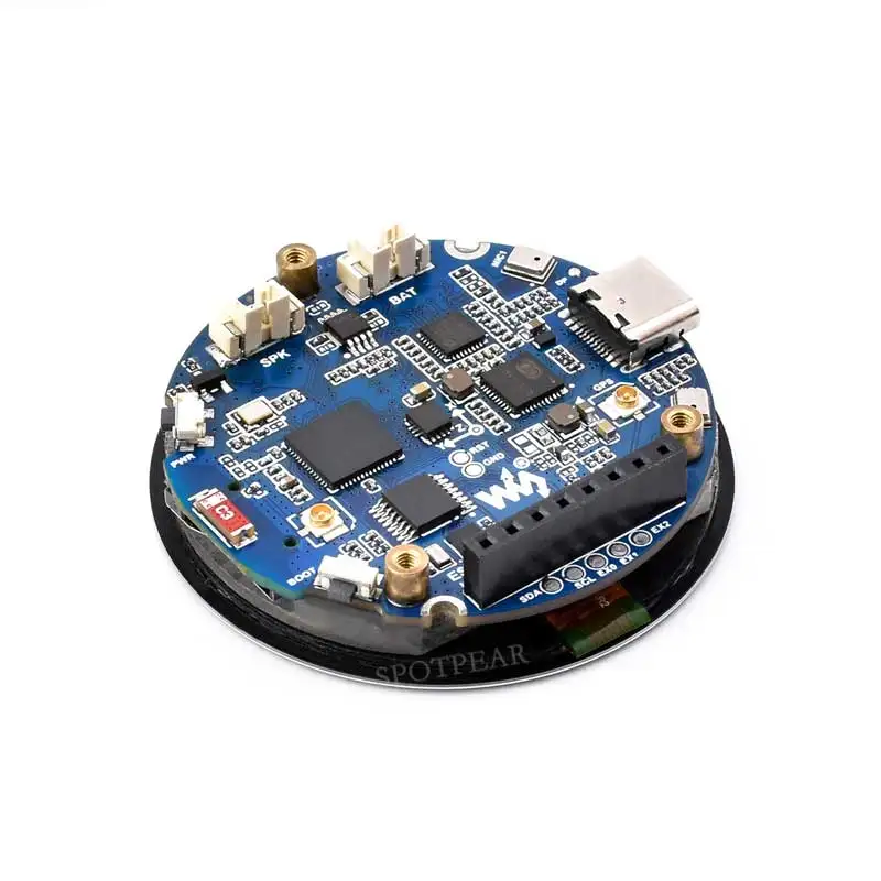 Placa de desarrollo ESP32 S3, pantalla AMOLED de 1,75 pulgadas, pantalla táctil de 466 × 466 píxeles, ranura SD, sensor de 6 ejes para Xiaozhi AI Deepseek - imagen 4