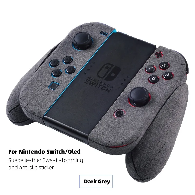 Adhesivo antideslizante absorbente de sudor para Nintendo Switch 2, almohadillas de cuero profesionales, empuñadura para Switch2 Joycon - imagen 5