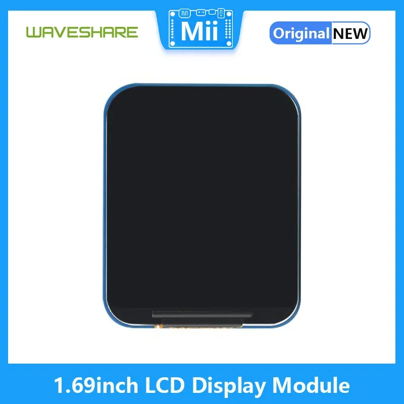 Pantalla LCD Raspberry Pi Módulo de pantalla LCD de 1,69 pulgadas, resolución 240 × 280, interfaz SPI, IPS, 262K colores - imagen 3