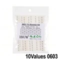 0603 200PCS 10Values