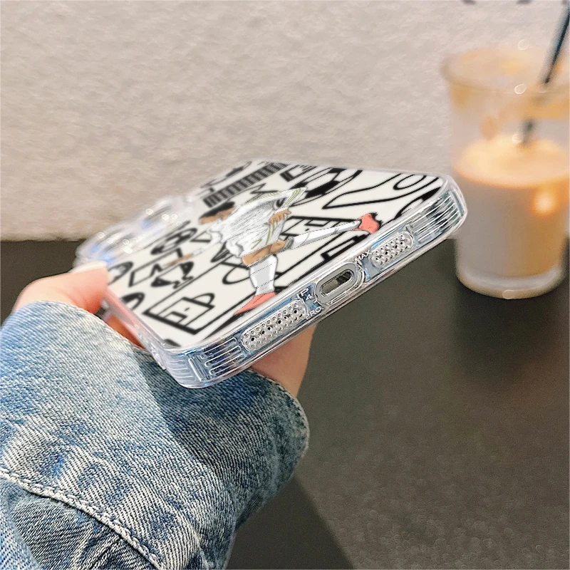 Funda deportiva de dibujos animados de fútbol para Samsung Galaxy A12 A71 A50 A52s A51 A16 A52 A32 A21s A72 A31 funda suave para teléfono - imagen 5