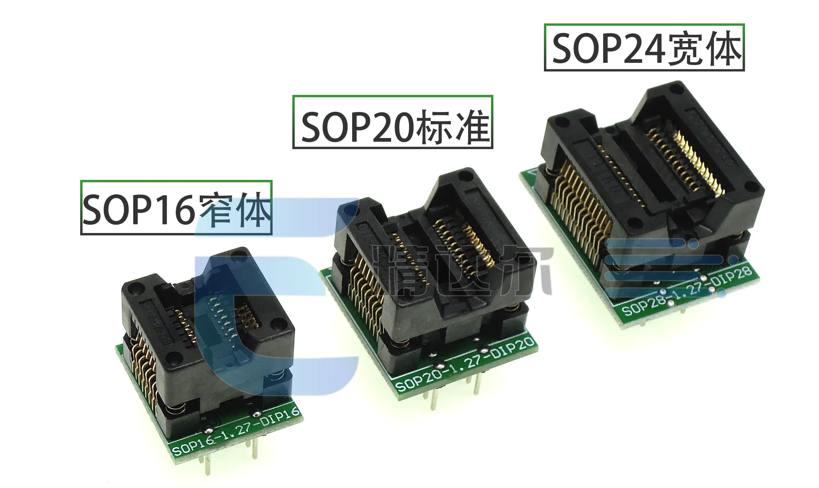 SOP8/SOP14/SOP16/SOP20/SOP28/TSSOP8/TSSOP16/TSSOP20/TSSOP28 a DIP programador adaptador enchufe 150MIL 208MIL 300MIL 173MIL DIP8 28 - imagen 3