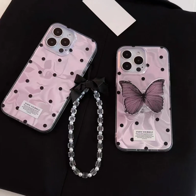 Funda de lujo con lazo y mariposa para Honor 400 Lite X6C X8C 4G X6B X6A Plus X9C Smart 5G Magic 7 Lite 90 Y2K - imagen 5