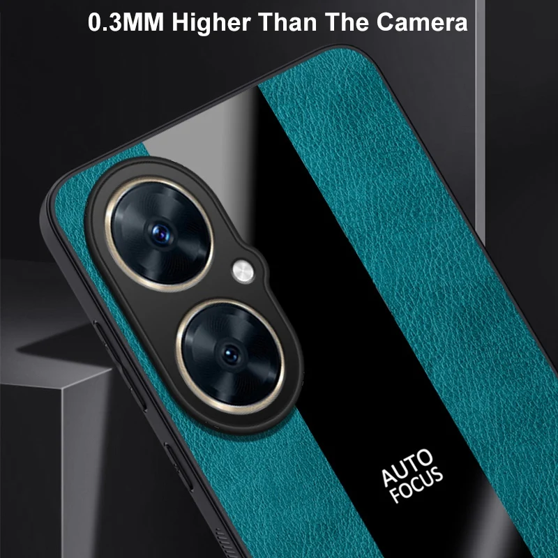 Funda de teléfono para Huawei Nova 11 Pro 11 Ultra Nova11 i Ring Holder, Funda de cuero para Huawei Nova 11i, funda de silicona magnética de lujo - imagen 4