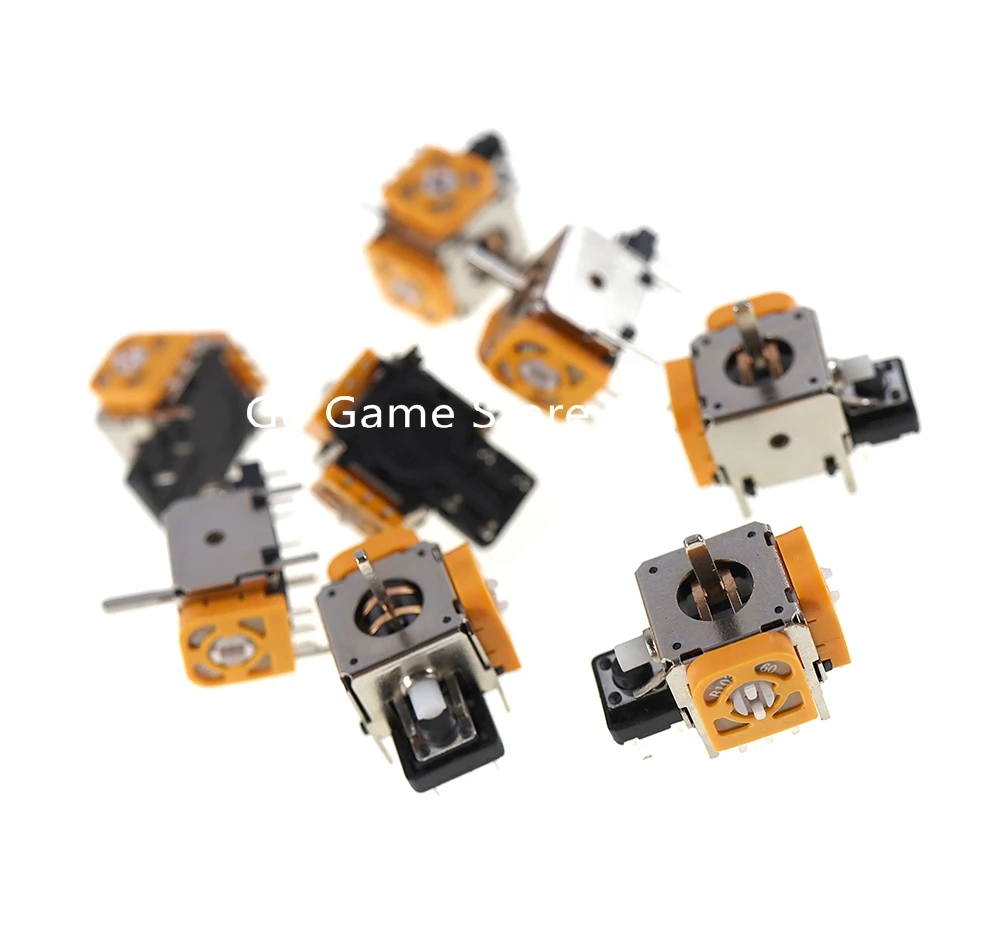 Módulo de eje de Sensor analógico de 20 piezas, Joystick de Metal para PS4, Xbox One, piezas de reparación de funda de Joystick 3D - imagen 5