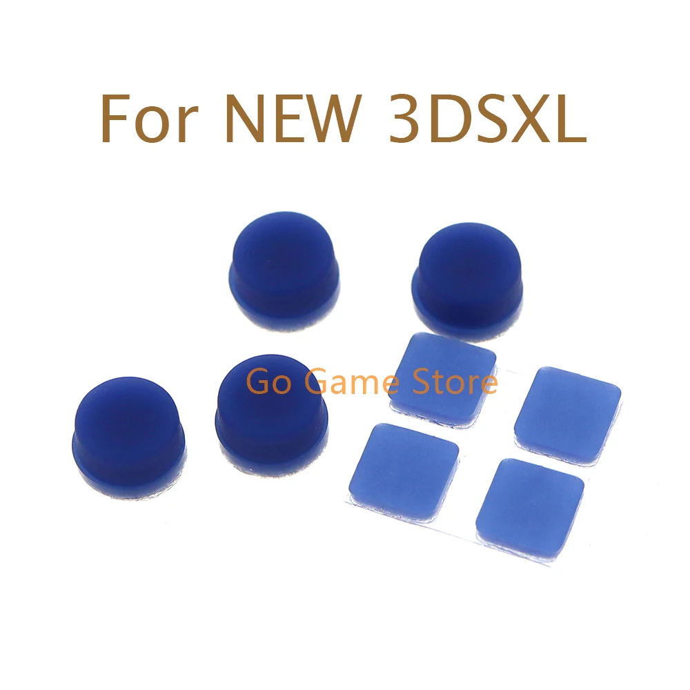 Screw Dust Plug Cover Rubber Plug New Upper and Lower Screw Rubber Feet Cover For New 3DSLL/NEW 3DS XL