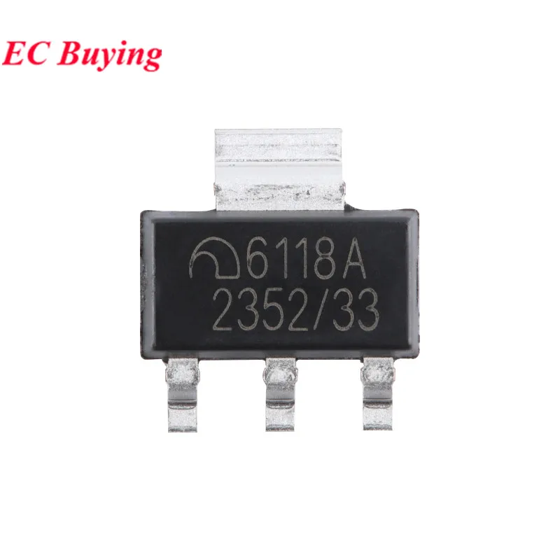 Chip regulador LDO de alta velocidad, Chip IC, ME6118A33B3G 6118A ME6118 ME6118A ME6118A33 SOT-223 3,3 V 1A, lote de 10 unidades - imagen 3
