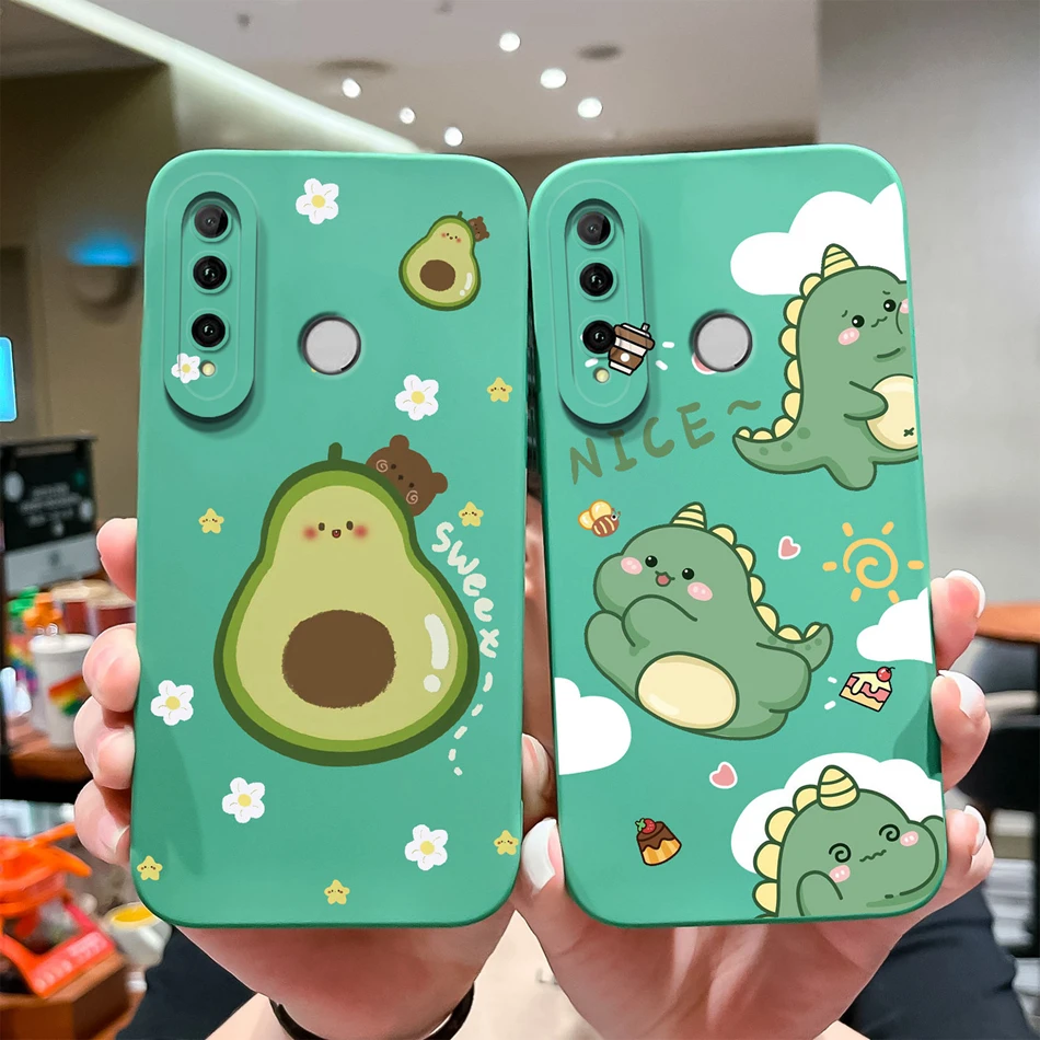 Funda de teléfono para Honor 10i, carcasa de silicona líquida suave y Lisa, protección completa, antichoc, modelo HRY-LX1T - imagen 3