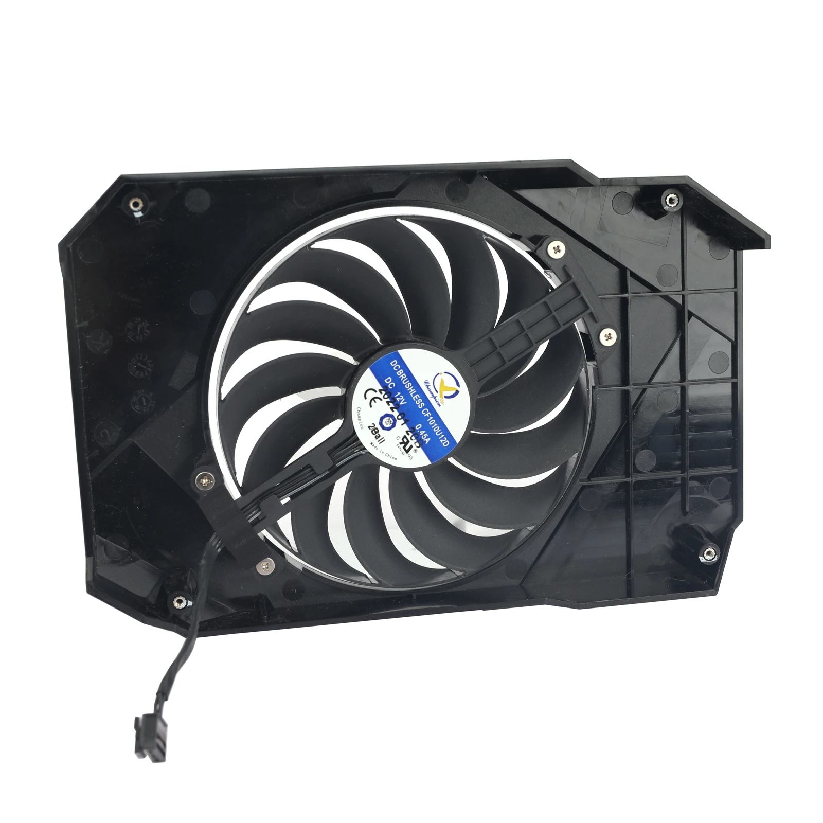 Ventilador de tarjeta de vídeo para ASUS Phoenix RTX 3050 3060 95MM CF1010U12D RTX3050 RTX3060 ventilador de refrigeración de repuesto para tarjeta gráfica - imagen 5