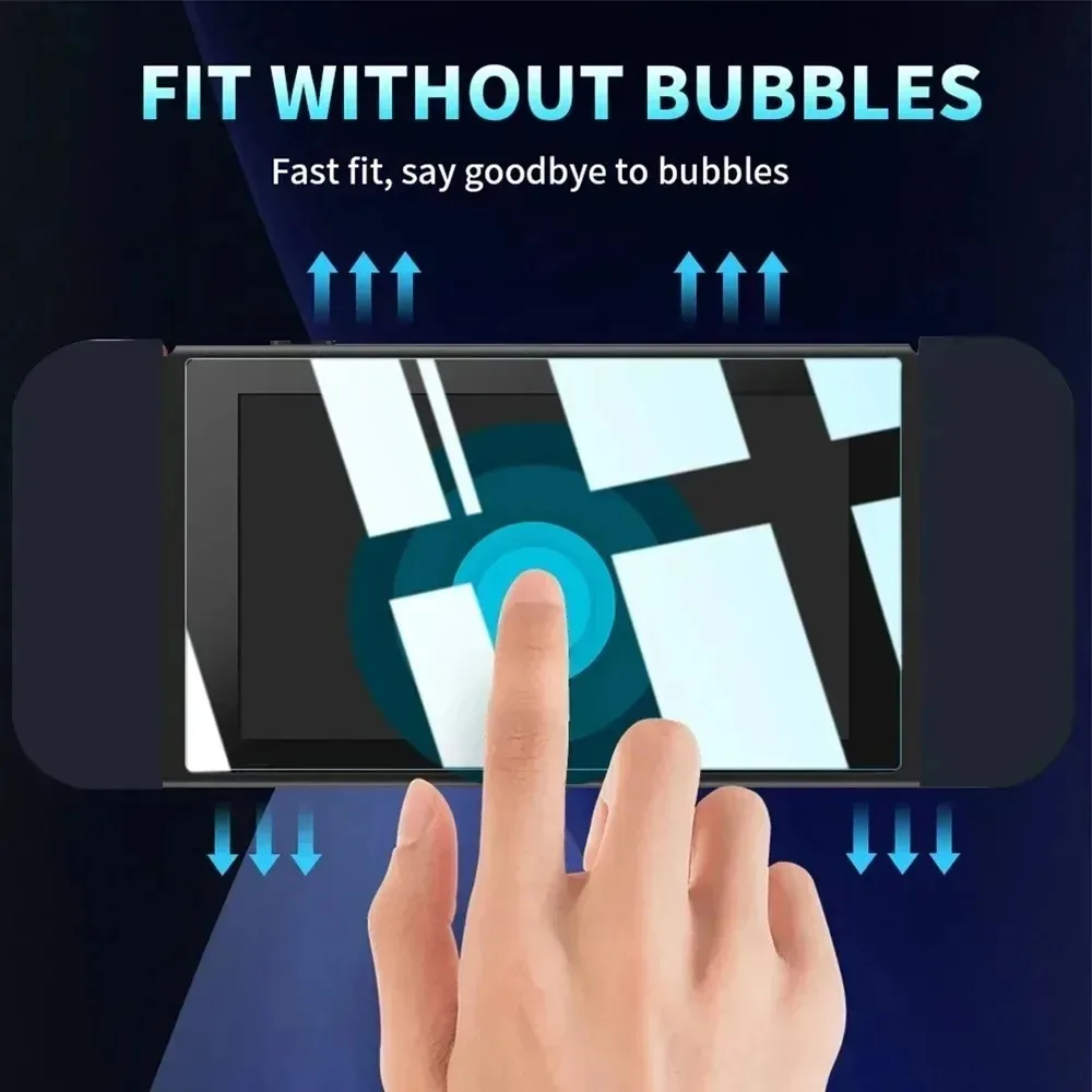 Protecteur d'écran pour Nintendo Switch 2, Installation facile, Films de protection en verre trempé pour accessoires de Console de jeu Switch2 - imagen 4