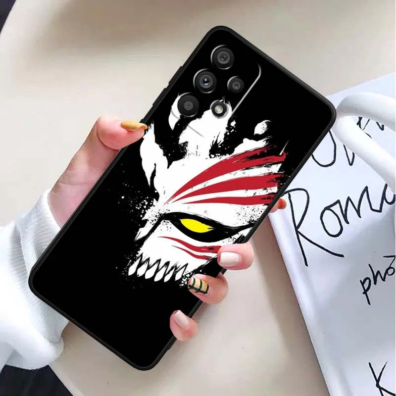 Ichigo Kurosaki For Samsung Galaxy A30 A31 A32 A33 A35 A36 A40 A41 A42 A50 A51 A52 A53 Black Phone Case Cover - imagen 3
