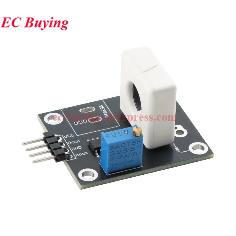 Módulo de Sensor de detección de corriente Hall, 1-5 uds., WCS1500 WCS1600 WCS1700 WCS1800, placa de protección del Detector de sobrecorriente de cortocircuito - imagen 3