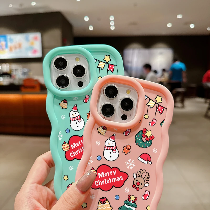 Funda con diseño de ciervo y alce para árbol de Navidad, para Huawai Honor Magic 7 400 90 Lite X9A X8A X7A X9B X8B X7B X8C X8 X6 Play 60 Plus Y9 Prime 2019 - imagen 5