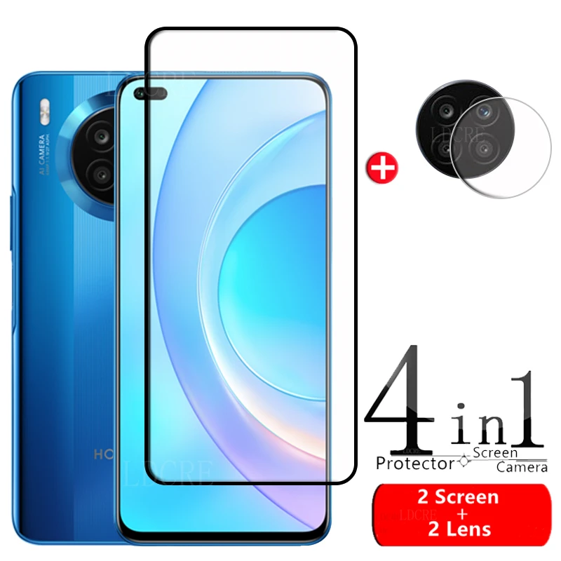 Cubierta completa de cristal para Honor 50 Lite, Protector de pantalla de vidrio templado para Honor 50 Lite, cristal de lente para Huawei Honor 50 Lite - imagen 2