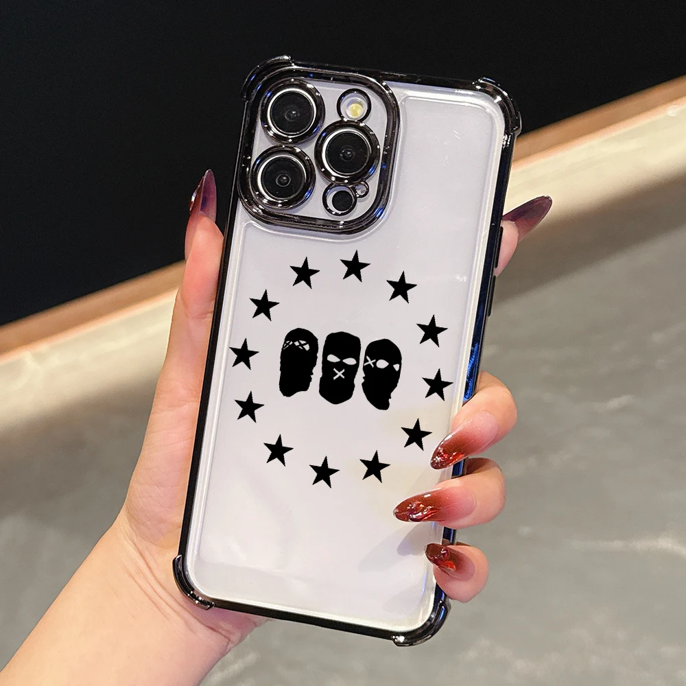 Funda de teléfono Omertas Maes a la moda para OPPO A78 A74 A60 A38 Reno 13 12 11 10 8 7 6 Pro Realme C75 C55 C53 cubierta transparente anticaída - imagen 5