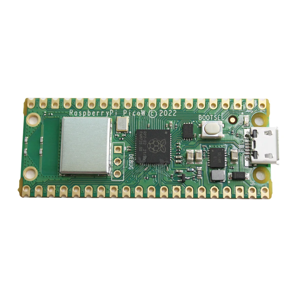 Placa Raspberry Pi Pico W oficial con módulo WIFI inalámbrico compatible con Micro Python - imagen 4