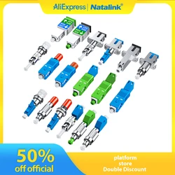 Natalink Adaptador de fibra óptica FC/SC/ST/LC monomodo