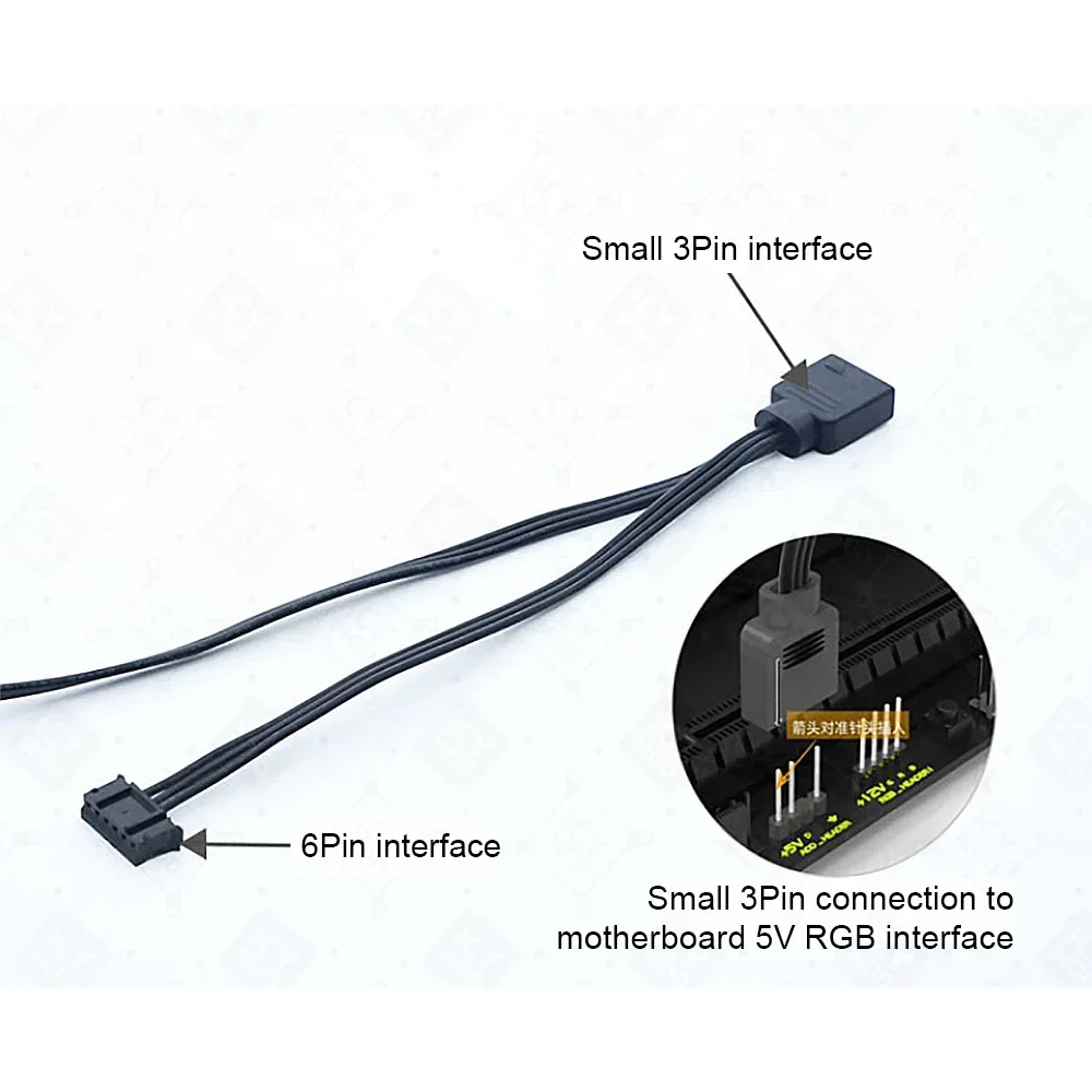Soporte para tarjeta de vídeo GPU RGB de aleación de aluminio FREEZEMOD con módulo de soporte izquierdo y derecho ajustable soporte Horizontal negro/plateado - imagen 4