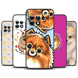 Funda OnePlus Pomerania – Perro en Acuarela