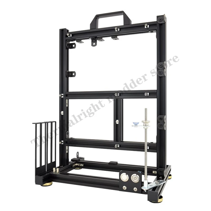 Marco de caja de PC abierto, estante creativo DIY, Mini ITX MATX, gabinete para jugadores, enfriador de aire/agua ATX, chasis para juegos de ordenador de escritorio 360 - imagen 3