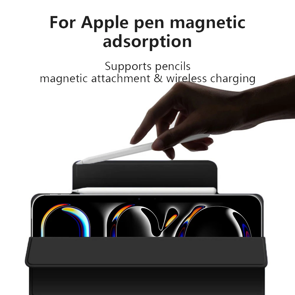 Funda magnética para Ipad Pro 13 11 M4 12,9 A16 2025 Funda Air 11th M2 M3 4 5 10 9 10th Generación Mini 6 7 A17 Accesorios de cubierta - imagen 5