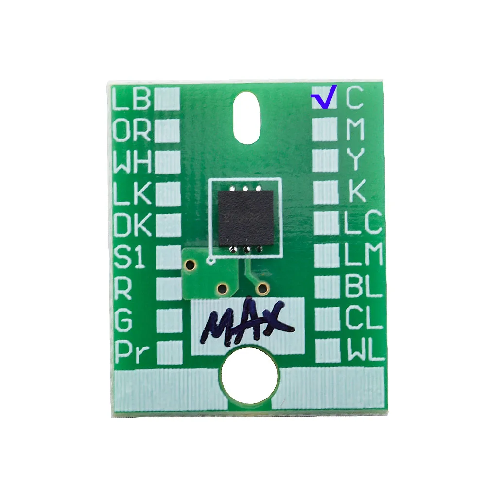 Chip permanente MAX para Chip de cartucho de tinta Roland de 440ml para SP-540i SP-300i SP-300i VS640 VP540 XC540 XJ540 SJ540 SJ745 - imagen 2