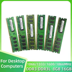 Memoria RAM DDR3L para PC de sobremesa, 1066-1866 MHz, 240 pines