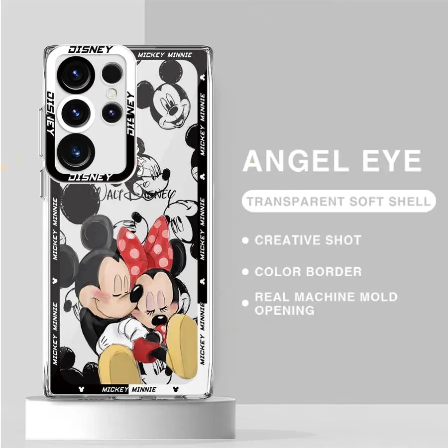 Disney funda de teléfono de Mickey Mouse para Galaxy note 20, 20Ultra, S21, S23, S22, S20, S24 Plus, S20, S23, S22, S21, S24, S23 Ultra, S20, S23, S21 FE - imagen 3