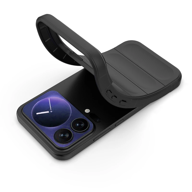 Para Xiaomi 17 Pro Max funda de silicona líquida a prueba de golpes Xiaomi 17 Pro Max cubierta TPU parachoques cubierta protectora de goma para teléfono - imagen 4