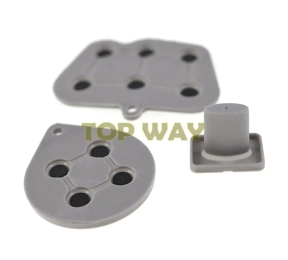 Juego de piezas de reparación para controlador Sega Saturn SS, almohadilla de goma conductora de silicona, botón de almohadillas para botones, 1 Juego - imagen 3
