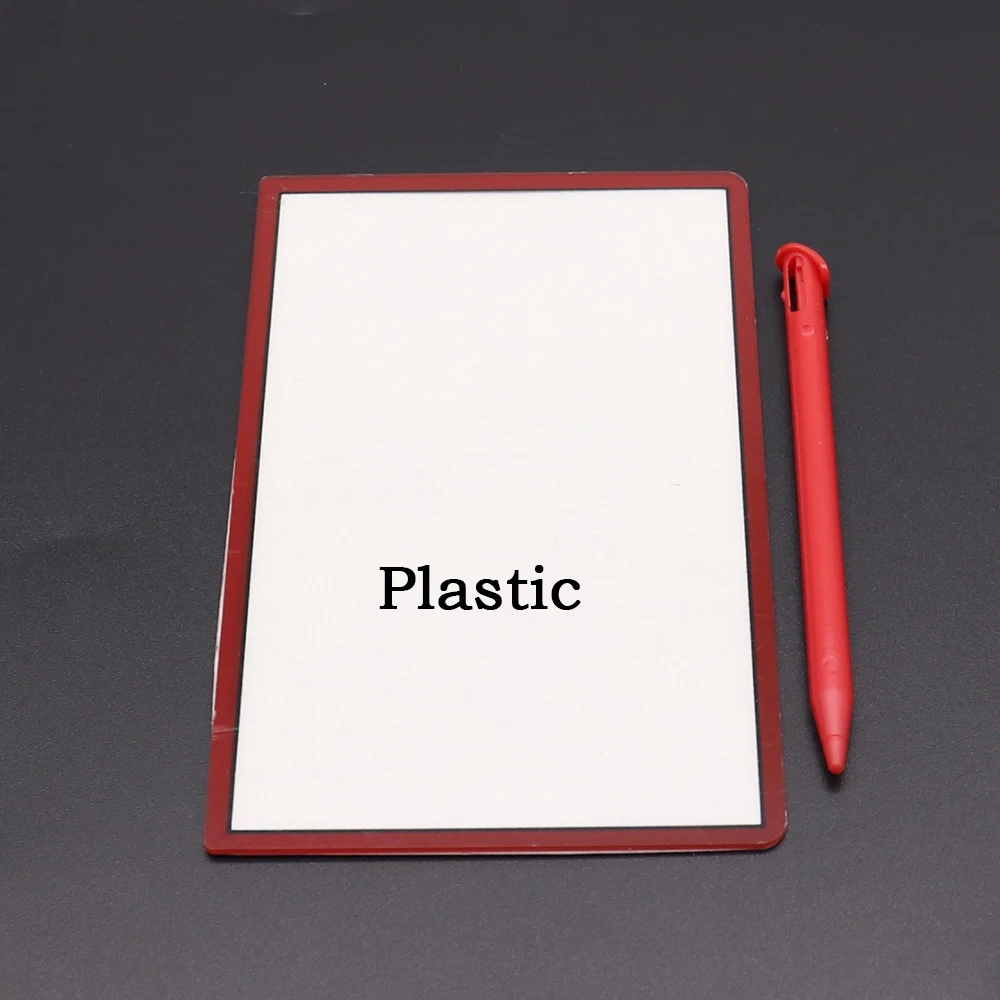 1 Juego para nueva cubierta de lente de pantalla LCD superior 3DS XL LL para nueva consola de juegos 3DS XL LL lápiz óptico de plástico Kit de Panel de protección superior - imagen 3