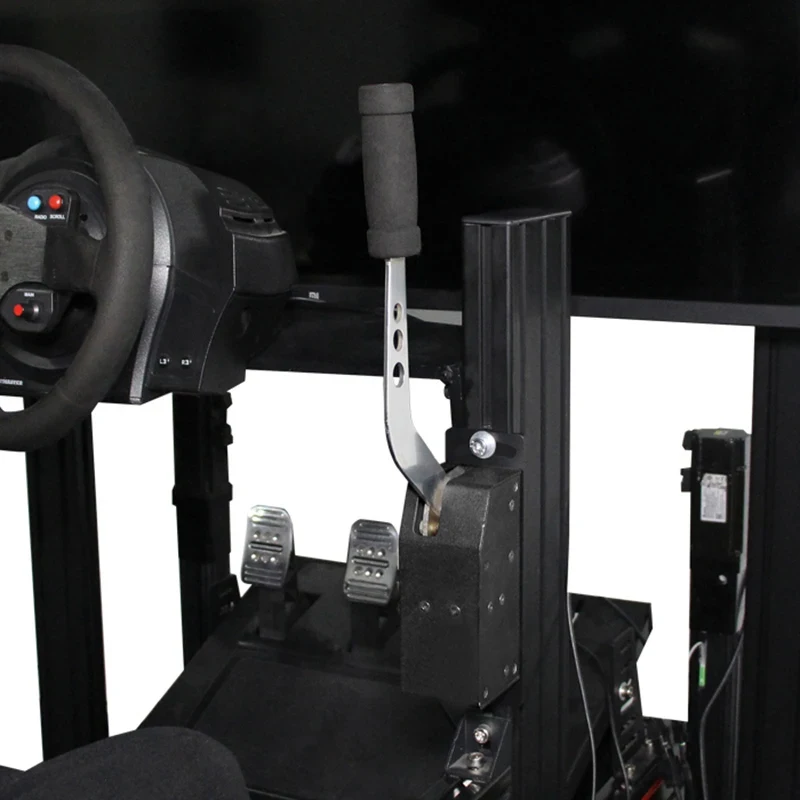 Placa adaptadora de freno de mano para Fanatec ClubSport V1.5, perfil de aluminio - imagen 4