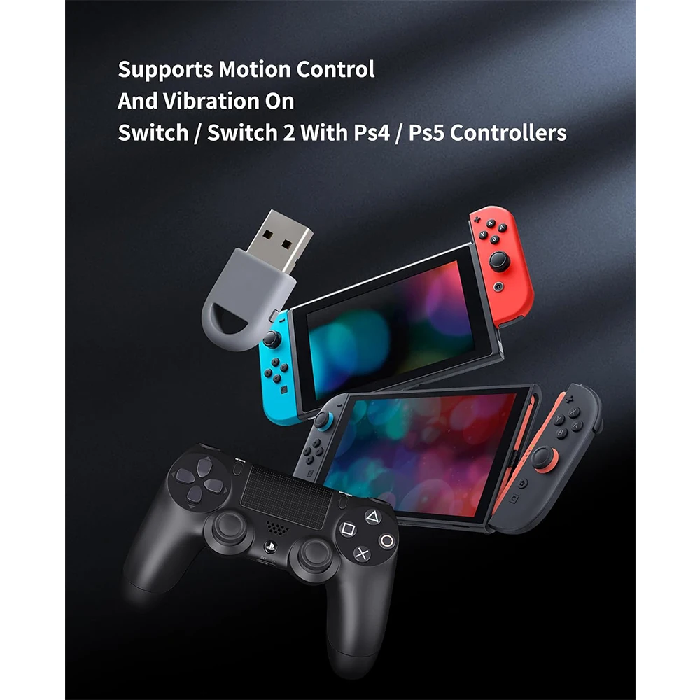 Adaptador inalámbrico más rápido GuliKit Hyperlink 2 para Xbox One/Xbox Series X | Controlador S/Elite 2/PS5 Dual Sense/Edge/PS4/Switch Pro - imagen 5