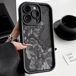 Funda Silicona Xiaomi Redmi 12/13/11 – Mariposa Retro Antigolpes