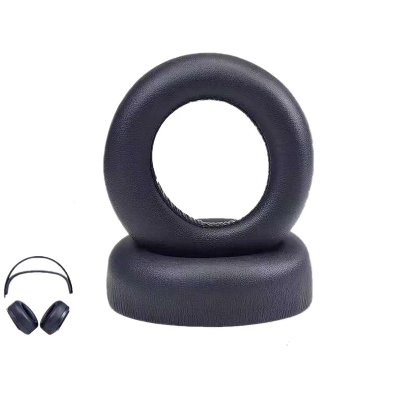 Almohadillas de espuma viscoelástica para auriculares SONY PS5 PULSE 3D, piezas de reparación de repuesto, cuero PU, 1 par - imagen 2