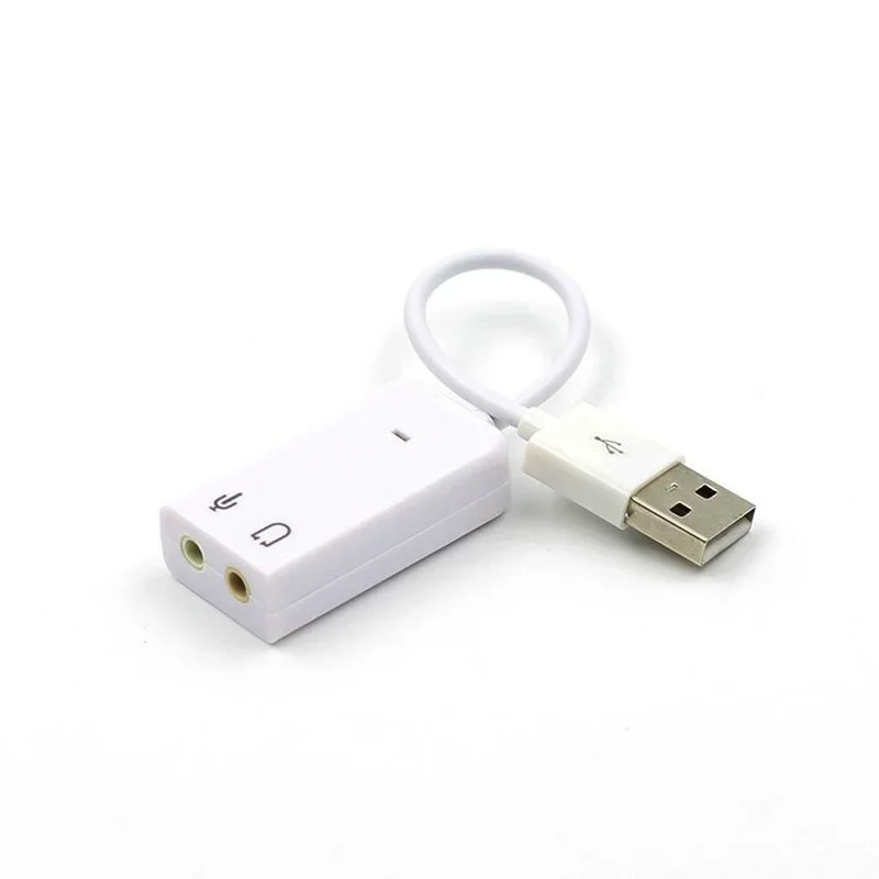 Tarjeta de sonido USB externa 7,1, conector de 3,5mm, adaptador de Audio USB, auricular, micrófono, tarjeta de sonido para Macbook, ordenador, portátil y PC - imagen 4