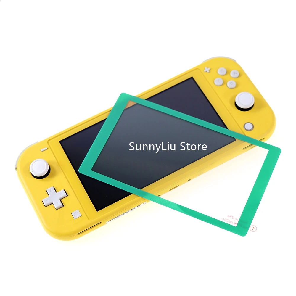 Película protectora de vidrio templado con borde curvo para Nintendo Switch lite, Protector de pantalla de cubierta completa, consola NS Switch Lite, 1 ud. - imagen 4