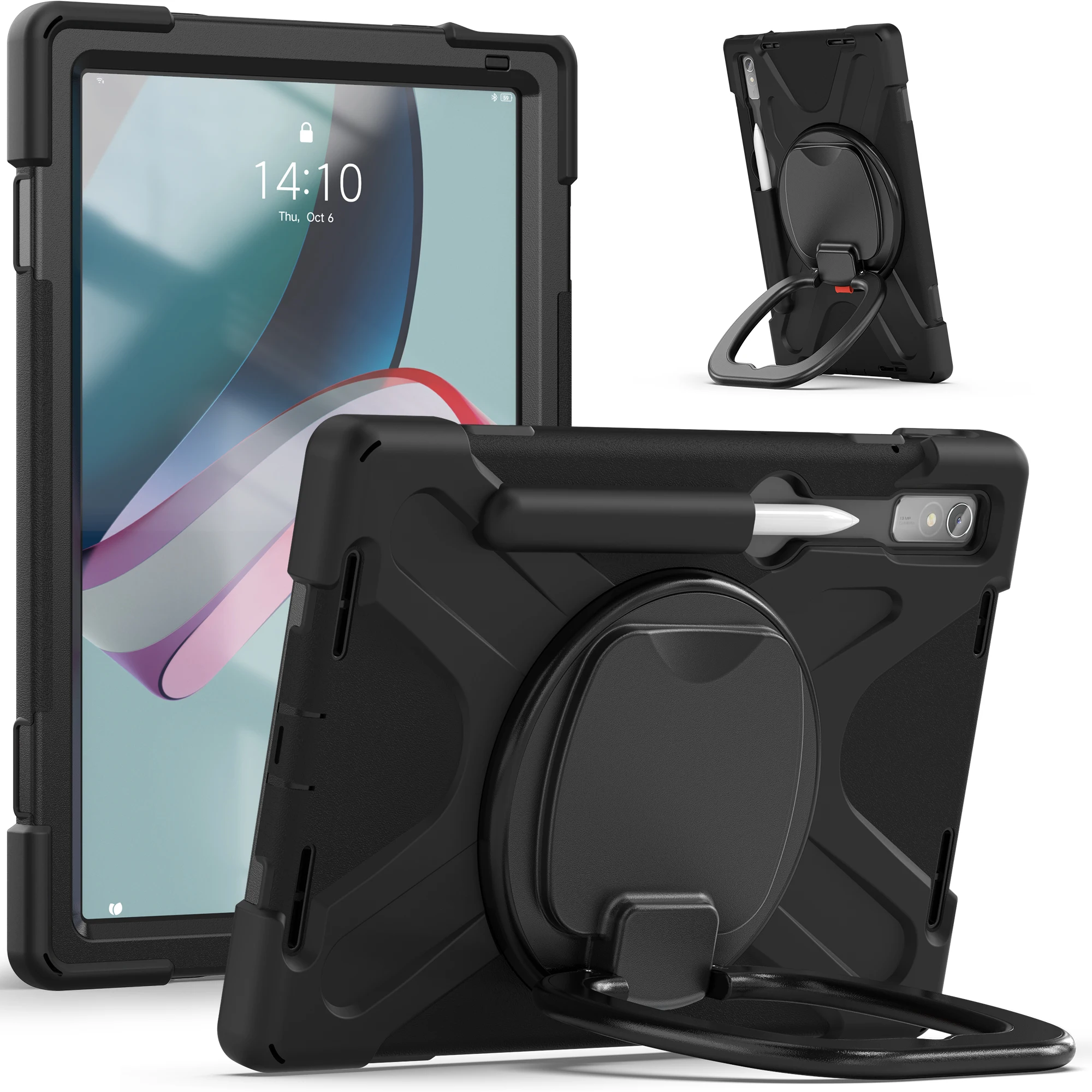 Funda para Lenovo Xiaoxin Pad Pro 2022 11,2 pulgadas Tab P11 Pro Gen2 TB-132FU 138FC cubierta resistente con mango giratorio 360