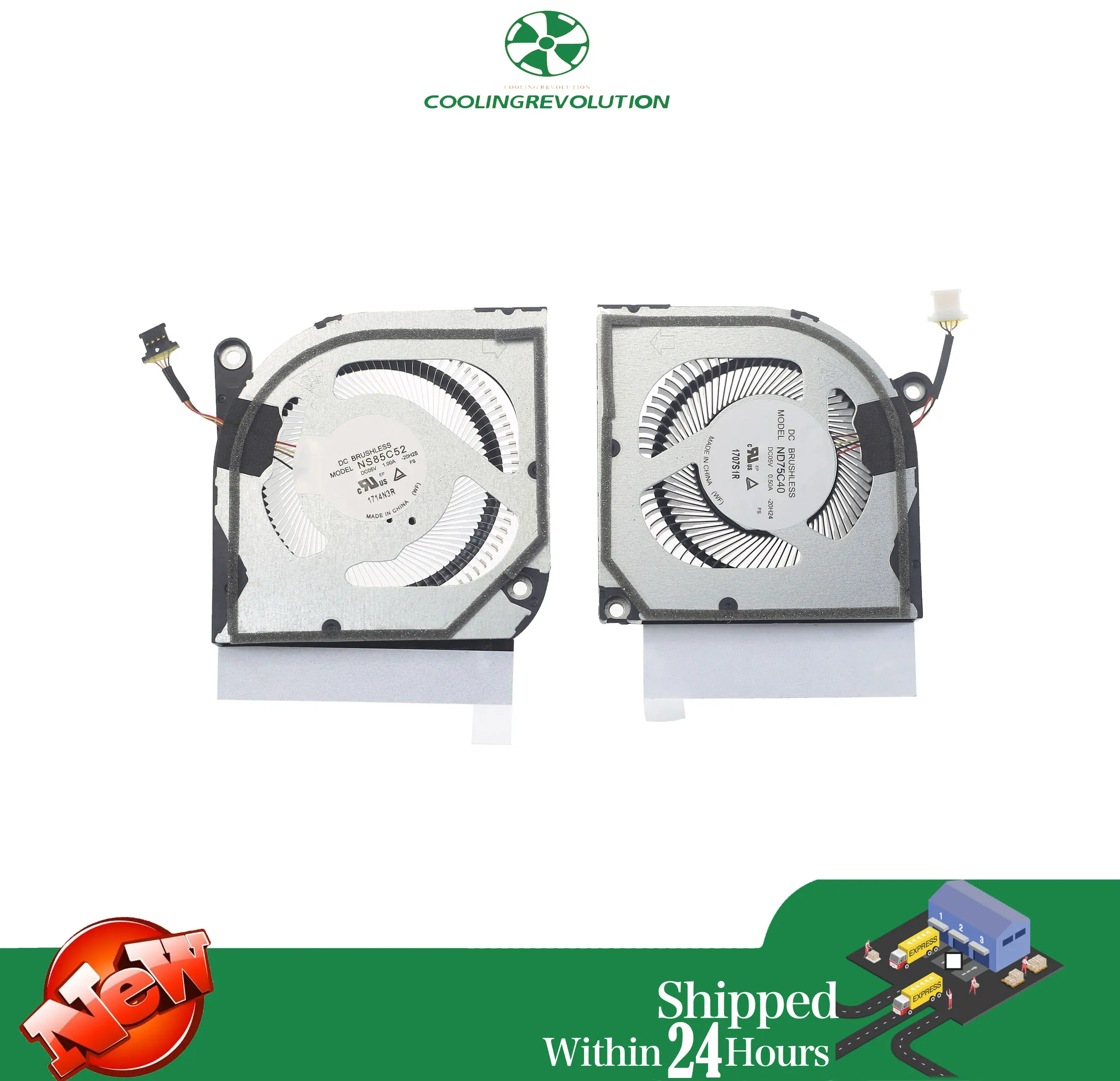 Ventilador de refrigeración de GPU para ordenador portátil, ND75C40-20H24, DC5V, 4 pines, para Acer Predator Triton 300SE, NS85C52-20H25, PT314-51S - imagen 3