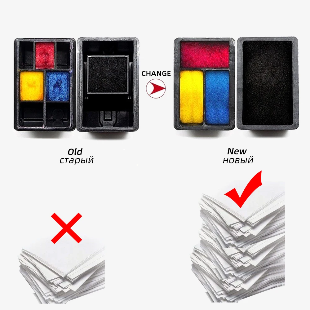 DMYON-cartucho de tinta 123XL para impresora, Compatible con HP 123 Deskjet 1110, 2130, 2132, 2133, 2134, 3630, 3632, 3637, 3638, 4513, 4520, 4521 - imagen 5