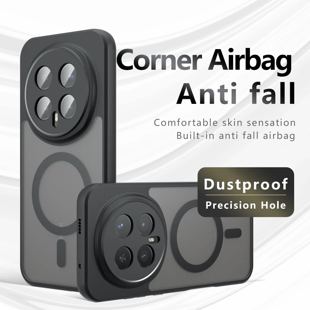 Funda para Magsafe con carga inalámbrica magnética, cubierta dura mate para Honor Magic 8 Pro Lite X9D